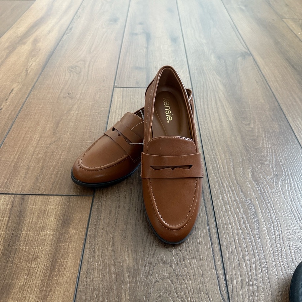 Kensie Gitty Classic Cognac (Brown) Women’s Slip-On Loafers - Picture 3 of 9
